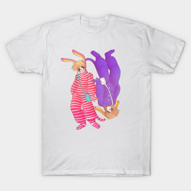 Popee and Eepop T-Shirt by Rainb0w-S0da